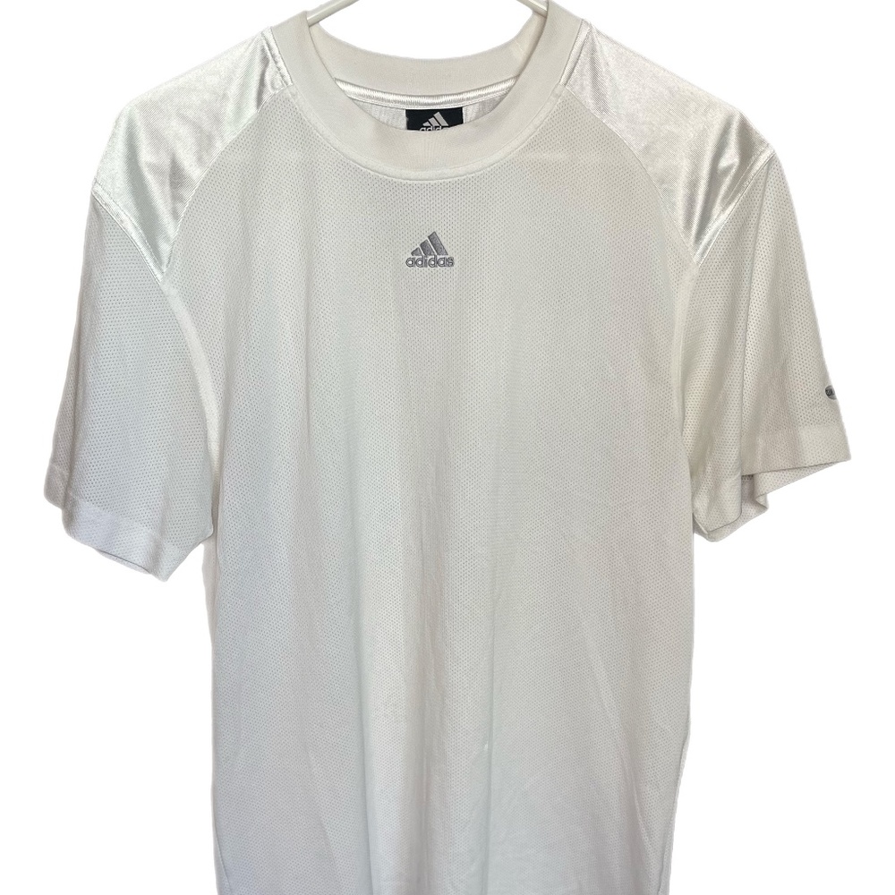 White Adidas Tee